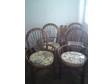 Set Of 4 Conservatory Wicker Style Chairs