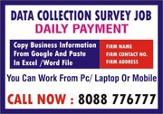 Online Part time Jobs | Survey Job | Dat collection Job | 4069 | Benga